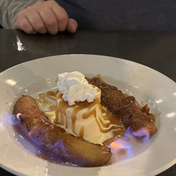 Pier House - BANANAS FOSTER....scrumptious!!!! "Fire in the hole!!" - Seafood Near Me - Spanish Fort, Alabama Pier House - BANANAS FOSTER....scrumptious!!!! "Fire in the hole!!" - Seafood Near Me - Spanish Fort, Alabama