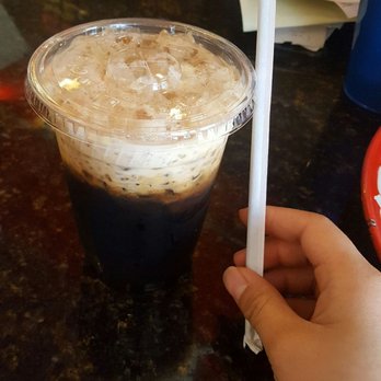 Immm Rice and Beyond - Sweetened thai coffee - Thai Near Me - Chicago, Illinois Immm Rice and Beyond - Sweetened thai coffee - Thai Near Me - Chicago, Illinois
