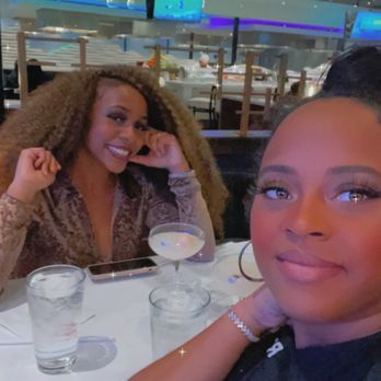 The Orient - Me & Sissy Having  a Lychee Martini  Cheers ! - Sushi Bars Near Me - Atlanta, Georgia
