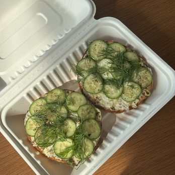 Apollo Bagels - Whtefish salad on a plain - Bagels Near Me - New York, New York Apollo Bagels - Whtefish salad on a plain - Bagels Near Me - New York, New York