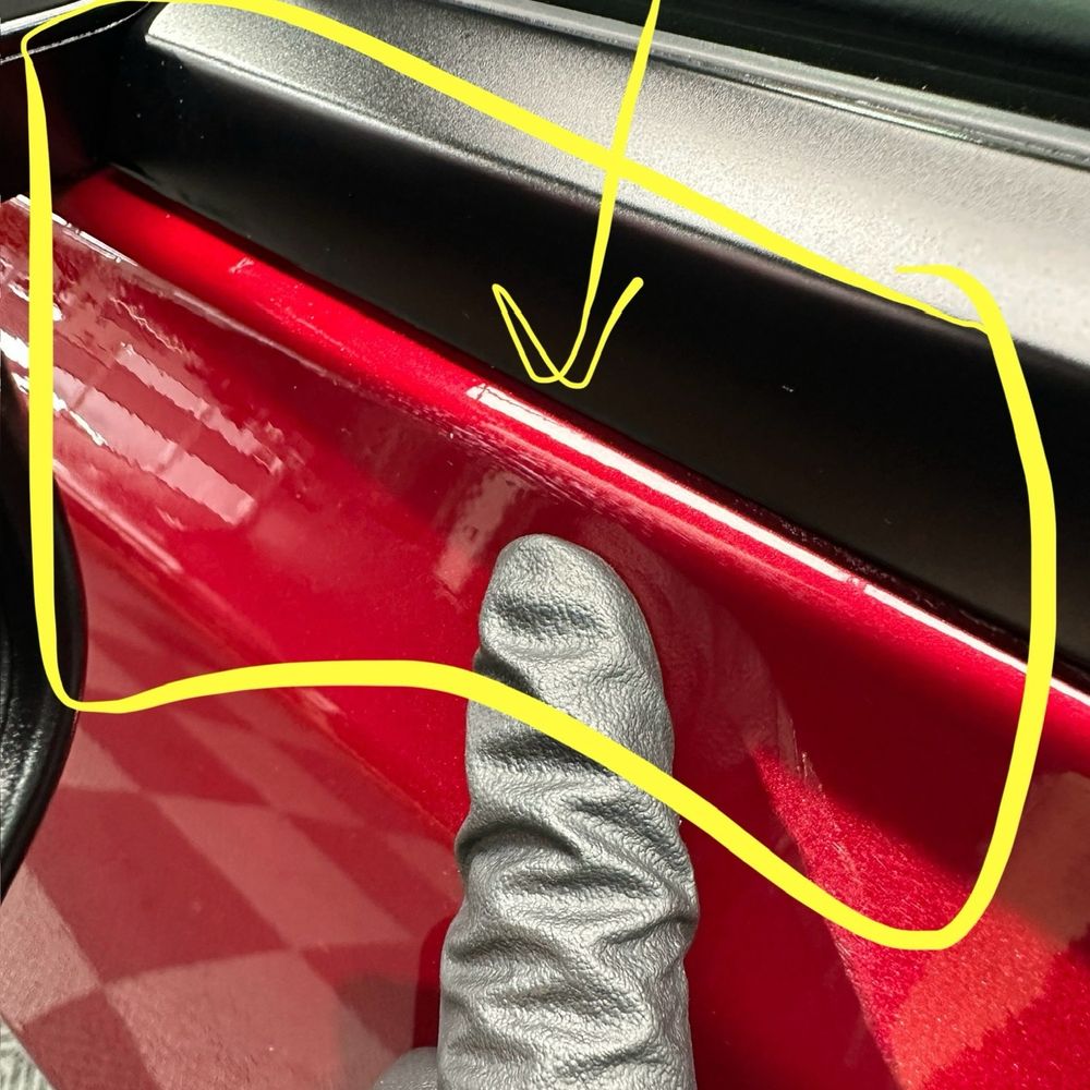 Pasadena Collision Center - Damage spotted by my PPF professional shop, at their garage - Body Shops Near Me - Pasadena, California