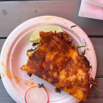 Amigos Birria Tacos - Beef Birria Burrito - Food Trucks Near Me - Venice Beach, California