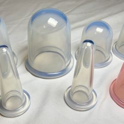 Sharon Jenkins, LMT - These are the massage decompression therapy silicone cups that I use. They are very effective at releasing stubborn fascia and tension,