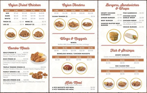 Menu photo 6 Krispy Krunchy Chicken - Irving Irving, TX Menu photo 6 Krispy Krunchy Chicken - Irving Irving, TX