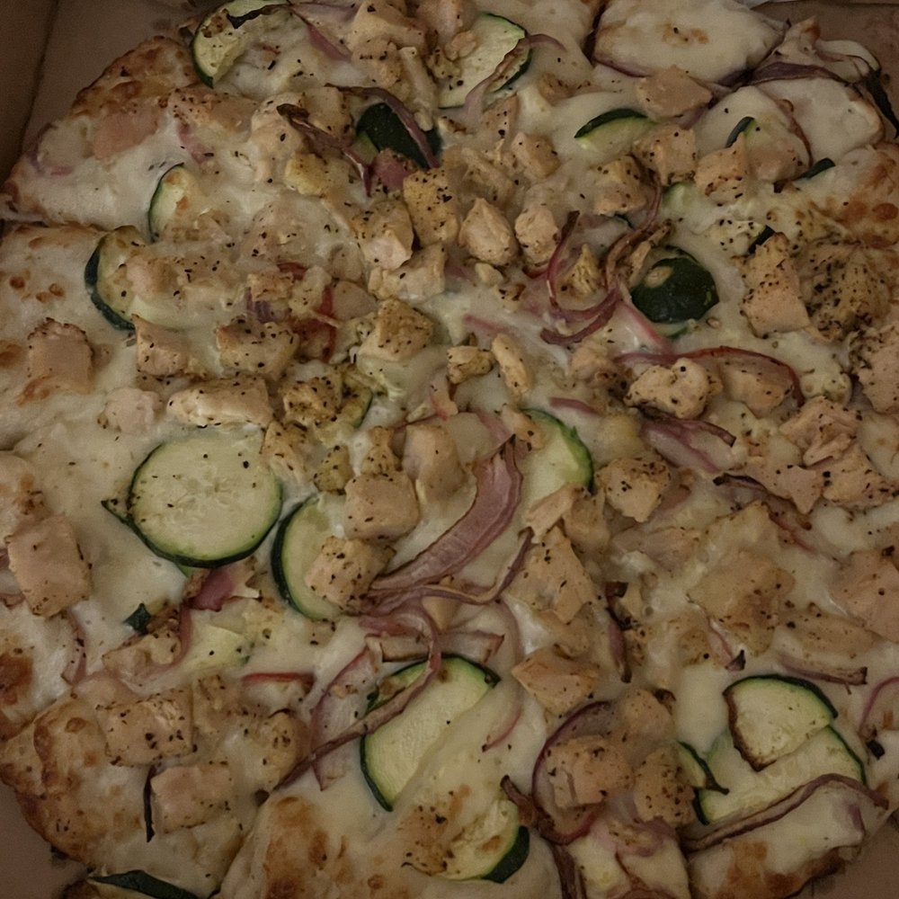 Lemon Pepper Chicken Original California Crust Pizza Lemon Pepper Chicken Original California Crust Pizza