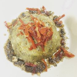 Flan de berenjena asada