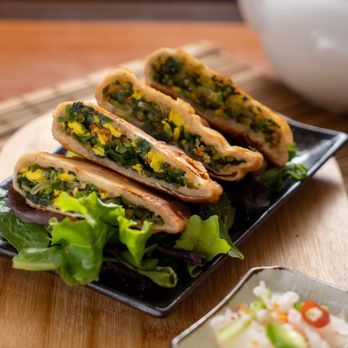 Epic Dumpling - Green Chive Pancake 韭菜盒子 - Dim Sum Near Me - Sunnyvale, California