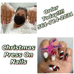 Nailz By Cristina - Press On Nails to order for a special occasion, lack of time to come in the salon, or just not a "nail" person.