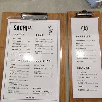 SACHI.LA - Menu - Coffee & Tea Near Me - Los Angeles, California SACHI.LA - Menu - Coffee & Tea Near Me - Los Angeles, California