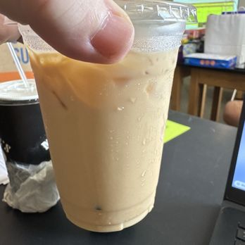 Galavants Coffee - Raw Honey and Cinnamon Latte iced - Coffee & Tea Near Me - Conroe, Texas