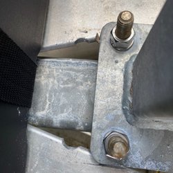 Ames Trailer Parts And Service - This picture depicts holes in my aluminum trailer