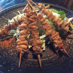 Yokushi Robata - Deep fried chicken skin