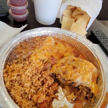 Casa del Rio - All beef burrito wet and cheese enchilada! - Mexican Near Me - Ventura, California