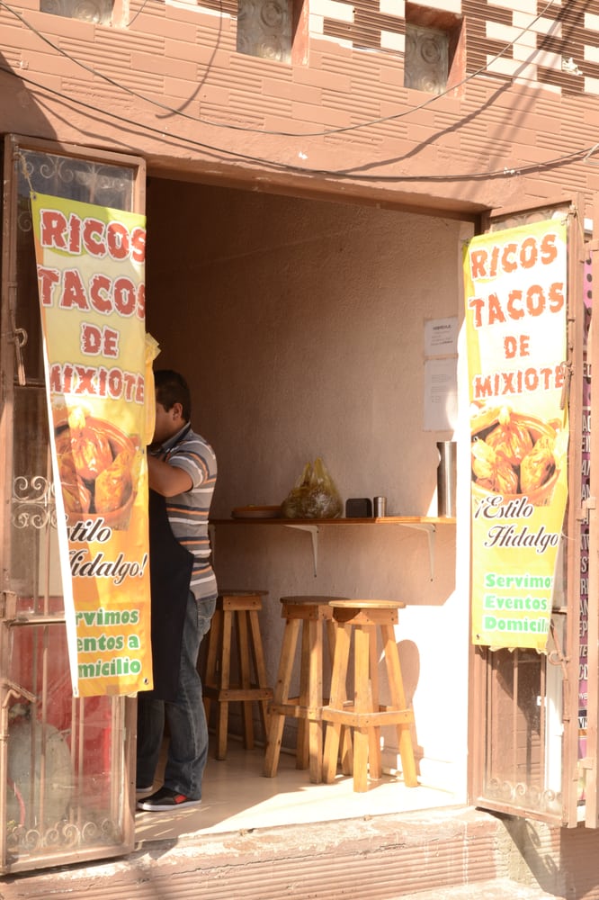TACOS DE MIXIOTE 13 Poniente S/N, Puebla, Mexico Tacos Restaurant