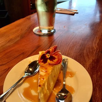 Buoy Beer - Cheesecake with caramel and a side of Pineapple Cider (Ciders vary by week always change) - Brewpubs Near Me - Astoria, Oregon
