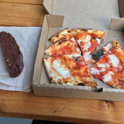 Hero Harvest - Vegan Margherita Pizza, Chocolate Almond Biscotto