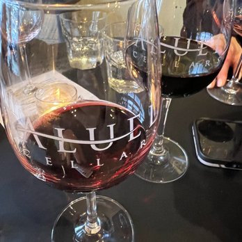 Aluel Cellars - Glass of Regalia! - Wine Tasting Room Near Me - Seattle, Washington