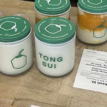 Tong Sui - coconut pudding - Desserts Near Me - Milpitas, California