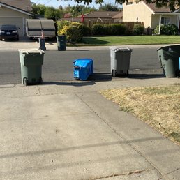Every week these clowns can't even dump my 90 yr old neighbor and My trash correctly w/o this headache. Every week these clowns can't even dump my 90 yr old neighbor and My trash correctly w/o this headache.