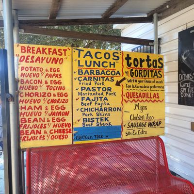 Menu photo 1 Taco Bella's Austin, TX