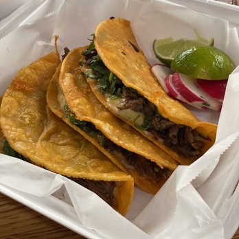 Carnitas Michoacan - Quesabirrias ($9.75) with no onions - Mexican Near Me - Ceres, California