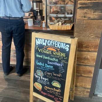 Barefoot Coffee Roasters - cute chalk board! - Coffee & Tea Near Me - Solana Beach, California