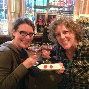Floriana - Cherries on the side (per our request) Cheers! - Italian Near Me - Washington, DC, District of Columbia
