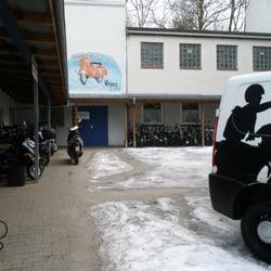 Fahrrad Petersen - Blick in den Hof