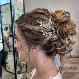 Updo trial run Updo trial run