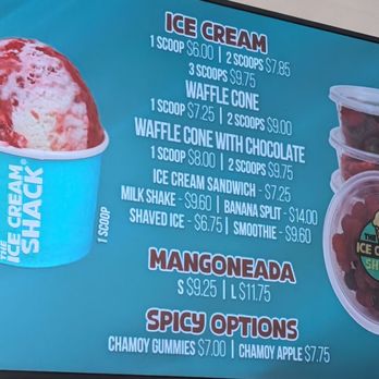 The Ice Cream Shack - Menu. - Ice Cream & Frozen Yogurt Near Me - Orange, California The Ice Cream Shack - Menu. - Ice Cream & Frozen Yogurt Near Me - Orange, California
