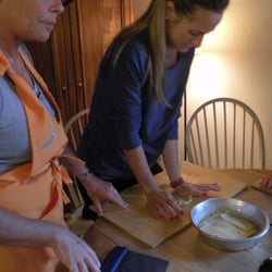 Umbria Cooks 4 U - Making Torta Rustica with Nonie