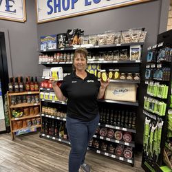 Sully’s Chevron - Doris. BEST STORE MANAGER EVER! Sweet like local honey, energy like strong coffee. Stop in at the Stockdale Sully's and and say hi!