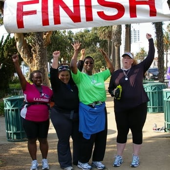 LA Leggers - 20 Years of 20 Miles! The LA Leggers 20 minute pace group finishes the 20 mile training day, November 2009. - Sports Clubs Near Me - Santa Monica, California
