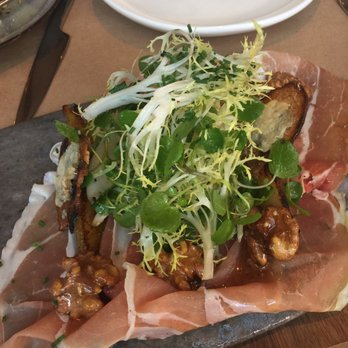 L'Amico - Roasted pear, walnut, and ham, recommend! - Italian Near Me - New York, New York L'Amico - Roasted pear, walnut, and ham, recommend! - Italian Near Me - New York, New York