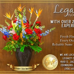 Legacy Floral - We won The Monitor's Reader's Choice Award