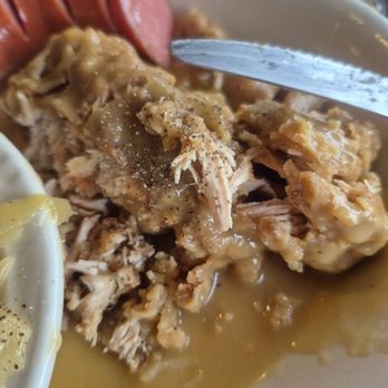 Three Brothers Restaurant - The City Chicken pulled off the stick as Tender using My fork and the gravy was Smaczne too. 12/13/2025 - Polish Near Me - Plymouth, Michigan Three Brothers Restaurant - The City Chicken pulled off the stick as Tender using My fork and the gravy was Smaczne too. 12/13/2025 - Polish Near Me - Plymouth, Michigan