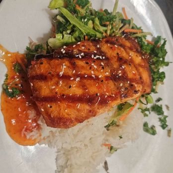 110 Grill - Bang bang salmon - New American Near Me - Syracuse, New York