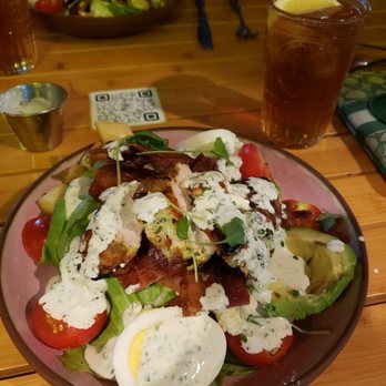 Sally Ann’s - Cobb salad with grilled chicken. - Cafes Near Me - Pittsburgh, Pennsylvania Sally Ann’s - Cobb salad with grilled chicken. - Cafes Near Me - Pittsburgh, Pennsylvania