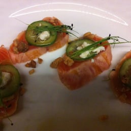 Salmon or tuna sashimi -delicious