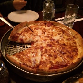 Exchequer Restaurant & Pub - All the deep dishes look alike - Pizza Near Me - Chicago, Illinois