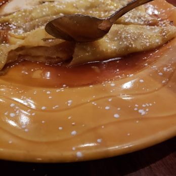 Salsa 17 - Enchiladas de Manzana, lots of sauce, I wanted more apples. - Mexican Near Me - Arlington Heights, Illinois Salsa 17 - Enchiladas de Manzana, lots of sauce, I wanted more apples. - Mexican Near Me - Arlington Heights, Illinois