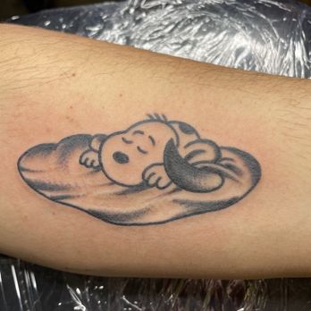 Spirit Tattoo - Snoopy - Tattoo Near Me - San Diego, California Spirit Tattoo - Snoopy - Tattoo Near Me - San Diego, California