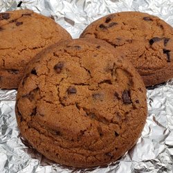 Costco Food Court - Double chocolate chunk cookie... thick and soft in the middle... so yummy!