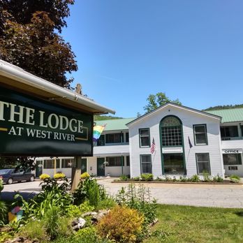 The Lodge at West River - Sign and front of The Lodge. - Hotels Near Me - Newfane, Vermont The Lodge at West River - Sign and front of The Lodge. - Hotels Near Me - Newfane, Vermont