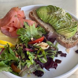 Salmon avocado toast Salmon avocado toast