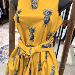 The Side Door at Reclaimed - Pineapple dress