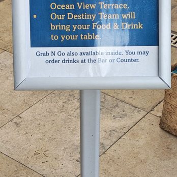 Destiny Coast - Sign stand near the entrance - Breakfast & Brunch Near Me - San Diego, California Destiny Coast - Sign stand near the entrance - Breakfast & Brunch Near Me - San Diego, California