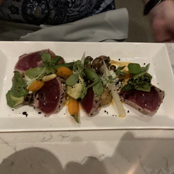 ARLO - Room temp tuna tartare. Looks great though - New American Near Me - San Diego, California
