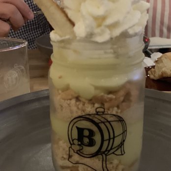 Batch Local Kitchen - Banana pudding in a jar, amazing! - Cocktail Bars Near Me - West Palm Beach, Florida
