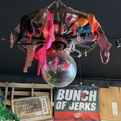Jack Brown's - Disco ball decor